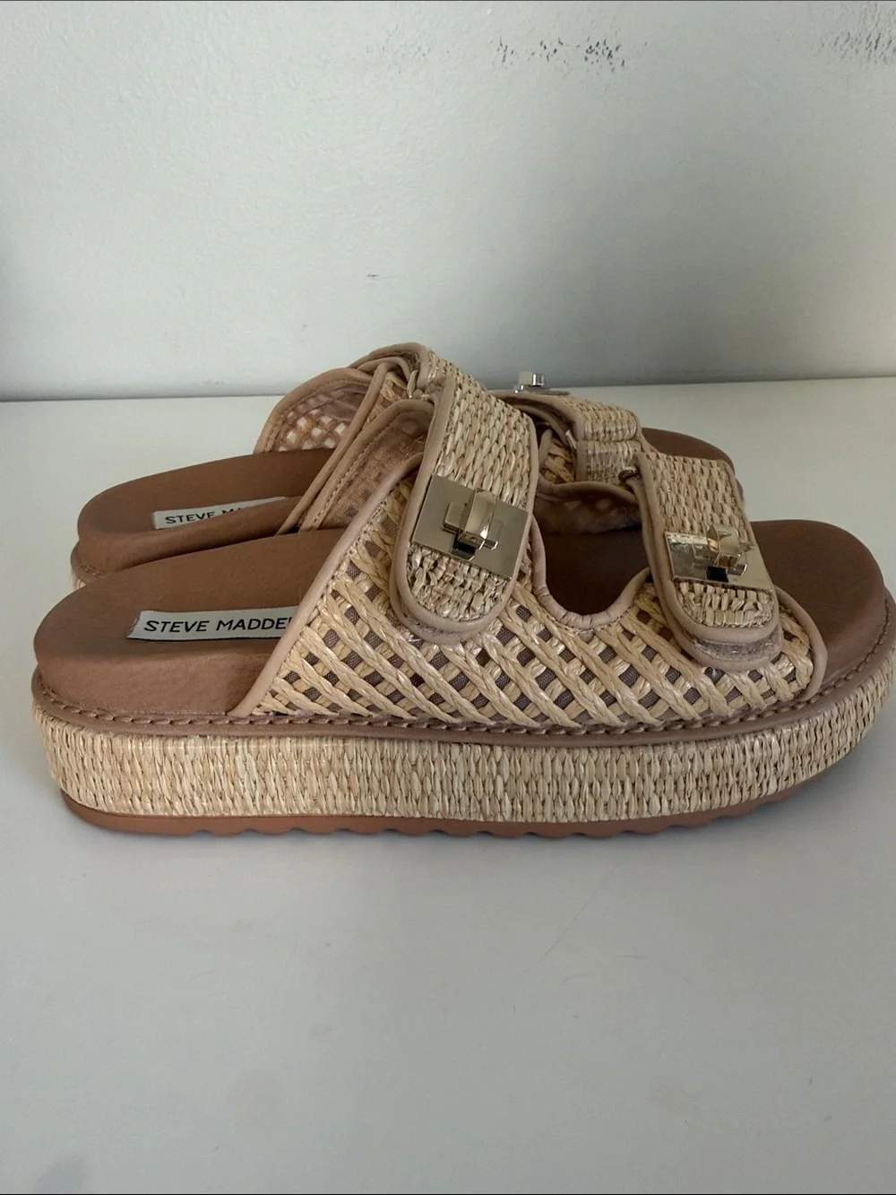 Steve Madden Bigschmona Platform slide Sandals
